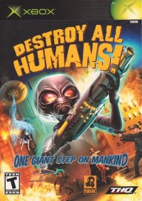 Destroy All Humans PAL Xbox  box art